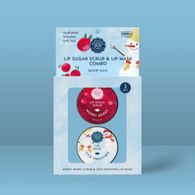 Load image into Gallery viewer, Lip Sugar Scrub & Lip Mask Snow Duo