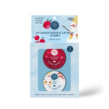 Load image into Gallery viewer, Lip Sugar Scrub & Lip Mask Snow Duo