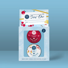 Load image into Gallery viewer, Lip Sugar Scrub & Lip Mask Snow Duo