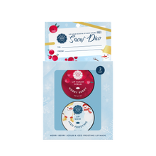 Load image into Gallery viewer, Lip Sugar Scrub & Lip Mask Snow Duo