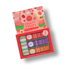 Load image into Gallery viewer, Fruity Treats  Lip balm set of 3