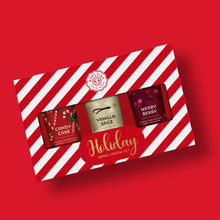 Load image into Gallery viewer, Holiday Hand Cream Trio | Shea Butter Gift Set (Red Striped)