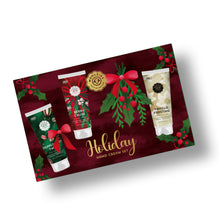Load image into Gallery viewer, Holiday Hand Cream Trio | Shea Butter Gift Set Burgundy
