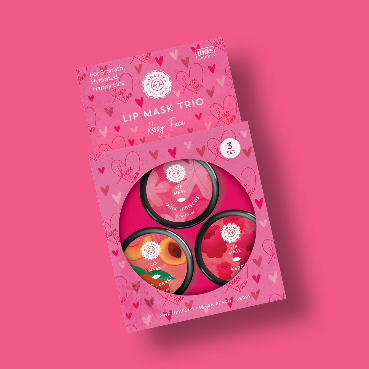 Kissy Face Lip Mask Trio – Woolzies.com