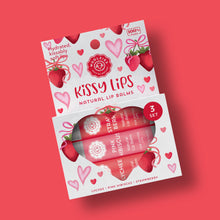 Load image into Gallery viewer, Kissy Lips Natural NON TINTED Lip Balm Set Of 3