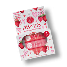 Load image into Gallery viewer, Kissy Lips Natural NON TINTED Lip Balm Set Of 3