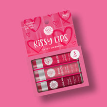 Load image into Gallery viewer, Kissy LIps Tinted Lip Balm Set of 3