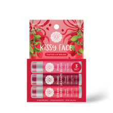 Load image into Gallery viewer, NEW Kissy Face Tinted Lip Balm Set of 3