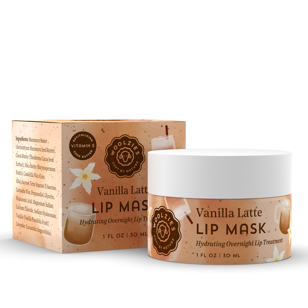 Vanilla Latte Lip Mask – Woolzies.com