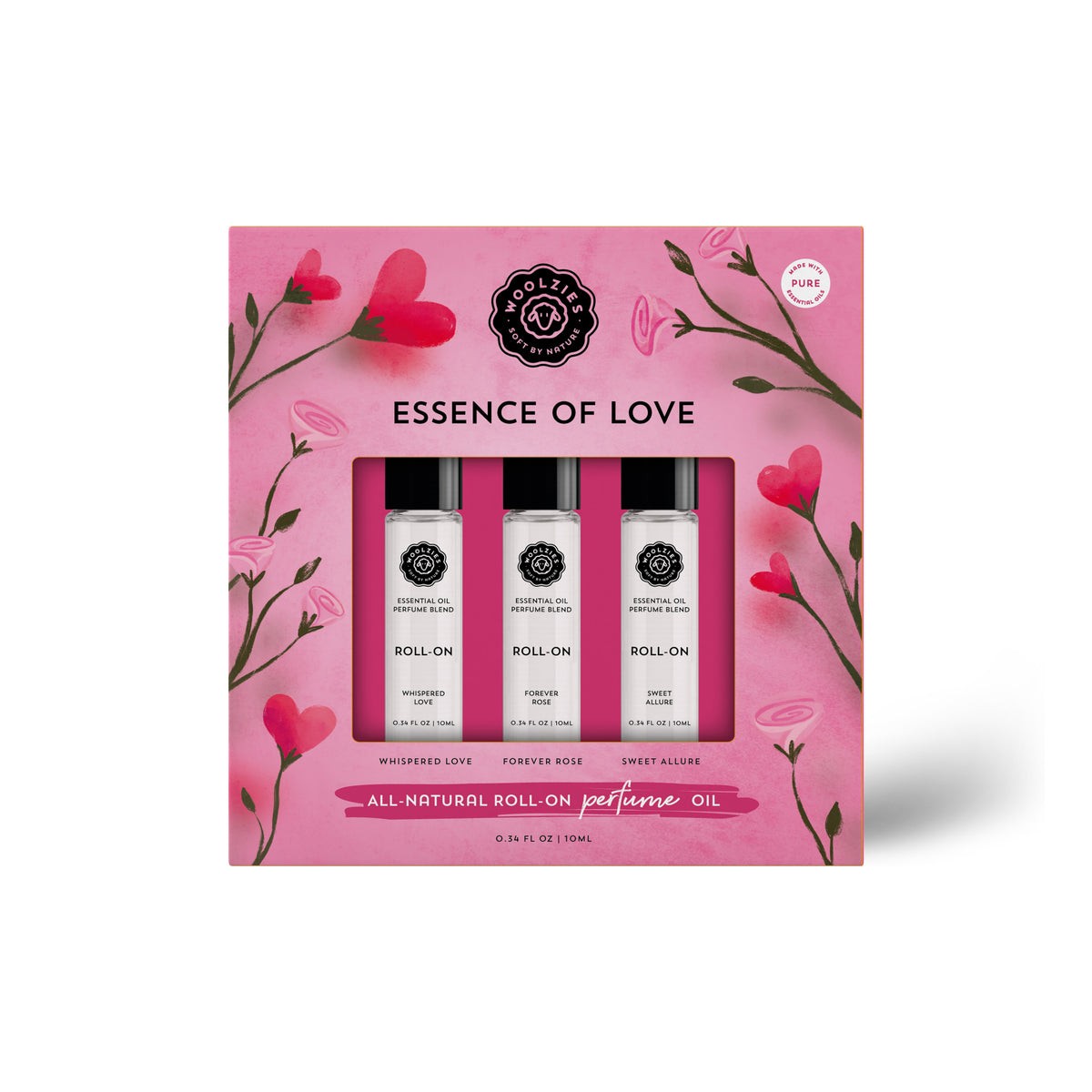 Essence of Love Natural Perfume Roll-On Set – Woolzies.com