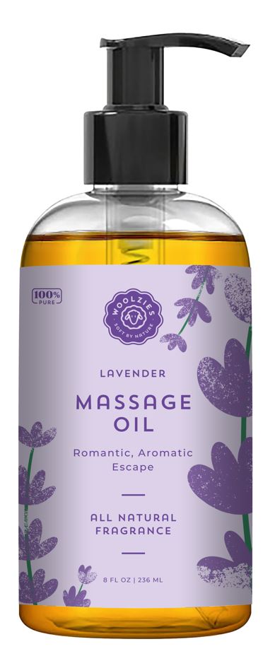8oz. Lavender Massage Body Oil – Woolzies.com