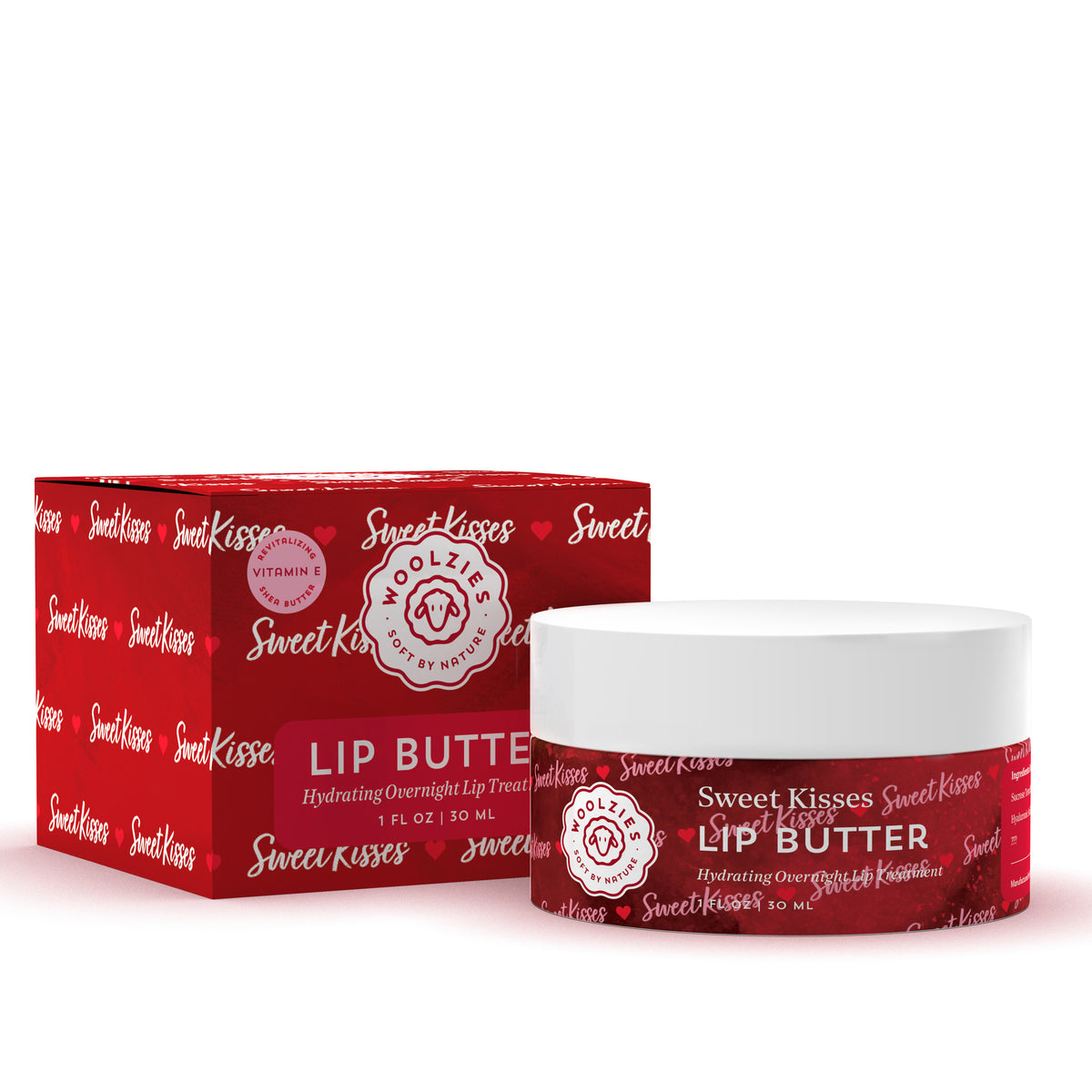 Overnight Lip Butter with Hyaluronic Acid – Sweet Kisses –
