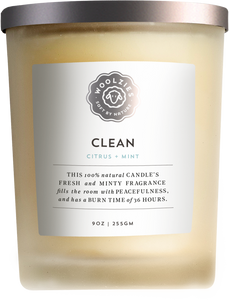 Clean Citrus + Mint Soy Candle 9oz