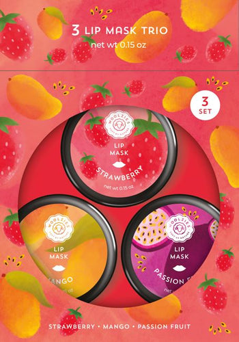 Fruity Trio Lip Masks