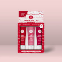 Load image into Gallery viewer, Mistletoe Lips Lip Tube Set Of 3