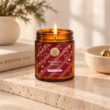 Load image into Gallery viewer, Holiday Spice Soy Candle  – 3.5 oz