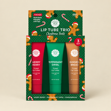 Load image into Gallery viewer, Christmas Treats Glowy Lip Balm  Trio