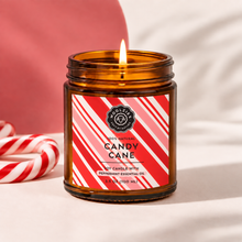 Load image into Gallery viewer, Candy Cane Soy Candle – 3.5 oz