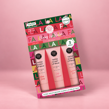 Load image into Gallery viewer, Fa La La Tinted Glowy Lip Balm Trio