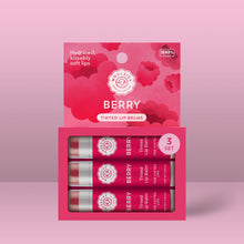 Load image into Gallery viewer, BERRY TINTED Lip Balm Set of 3