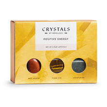 Load image into Gallery viewer, Positive Energy Crystal Set – 3 Raw Crystals