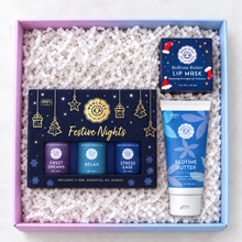 Load image into Gallery viewer, Christmas Gift Set – Essential Oil Trio + Hand Cream + Lip Mask