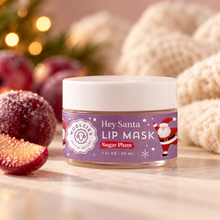 Load image into Gallery viewer, Hey Santa Sugar Plum Overnight Lip Mask – 1 oz