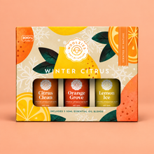 Load image into Gallery viewer, Winter Citrus Essential Oil Collection