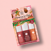 Load image into Gallery viewer, Holiday Treats Plumping Lip Gloss Trio