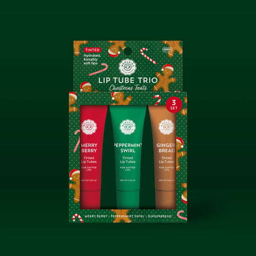 Christmas Treats Glowy Lip Balm  Trio
