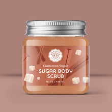 Load image into Gallery viewer, 16oz. Cinnamon Sugar Sugar Body Scrub