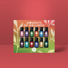 Load image into Gallery viewer, Moments of Wellness Essential Oil Set | 12 × 5ml