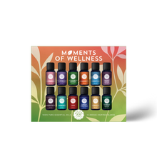 Load image into Gallery viewer, Moments of Wellness Essential Oil Set | 12 × 5ml