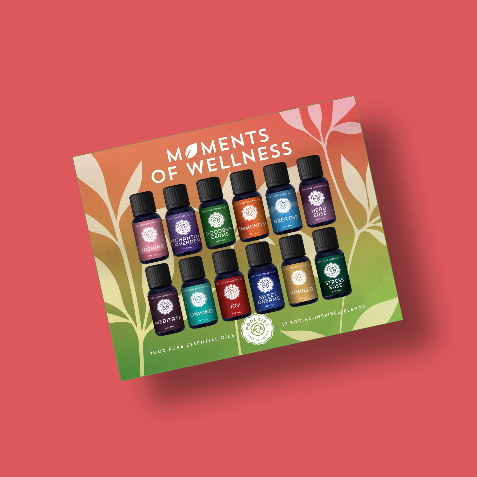 Moments of Wellness Essential Oil Set | 12 × 5ml