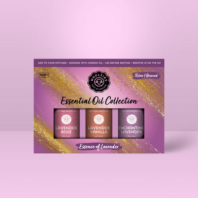 Essence of Lavender Essential Oil Collection- 3x10ml