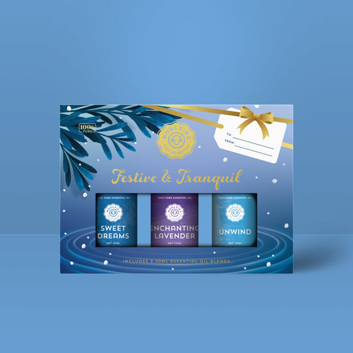 Festive & Tranquil Essential Oil Collection