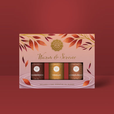 Warm & Serene Essential Oil Set