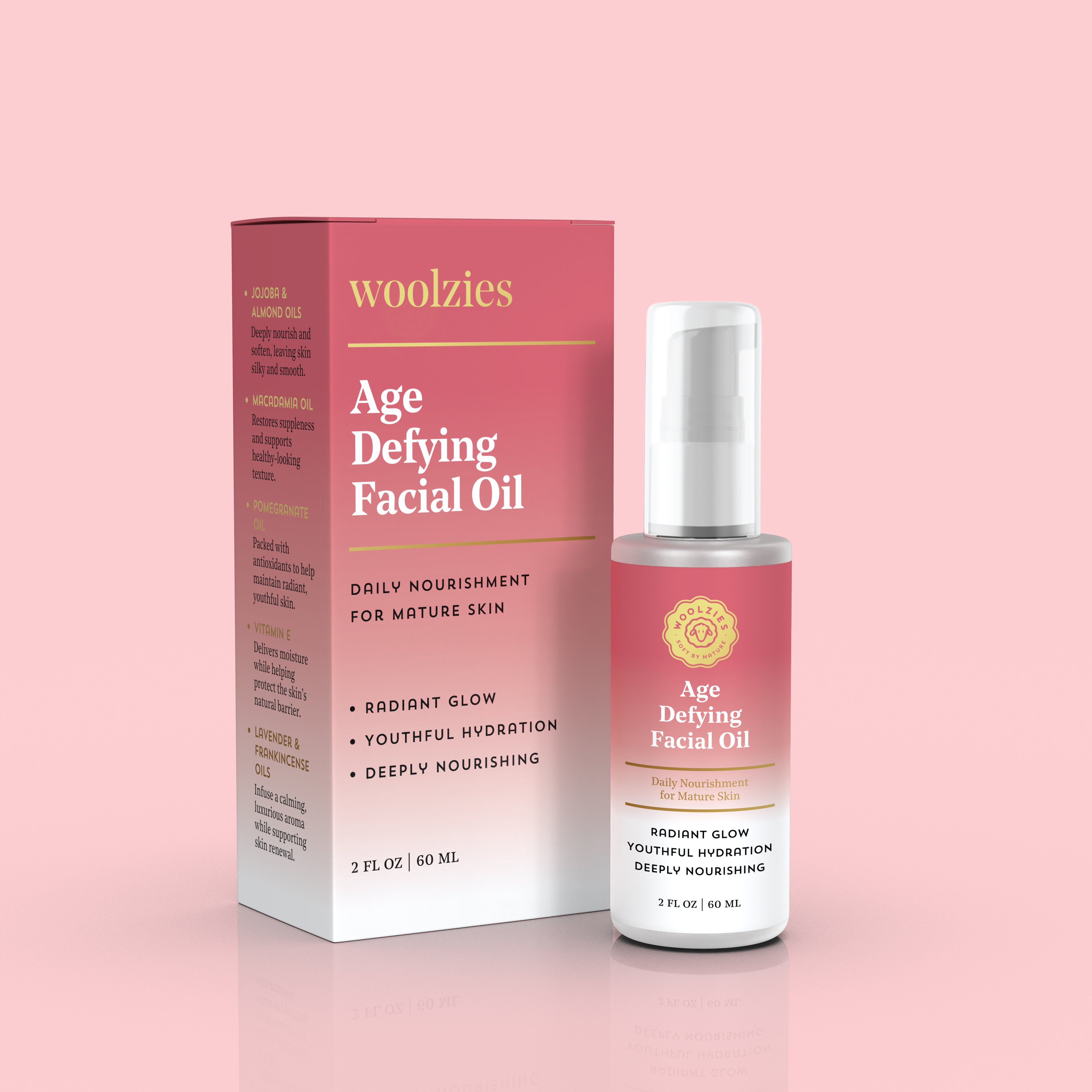 Age Defying Facial Oil - Daily Nourishment for Mature Skin