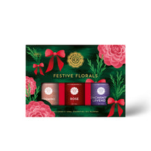 Load image into Gallery viewer, Festive Florals Essential Oil Set of 3