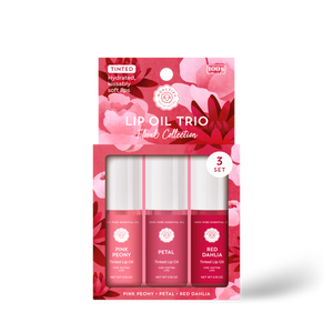 Floral Collection Tinted Lip OIL Trio – Woolzies.com Floral Collection Tinted Lip OIL Trio – Woolzies.com