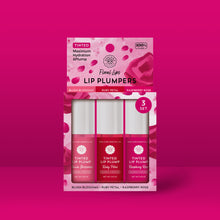 Load image into Gallery viewer, Floral Lips Plumping Lip Gloss Set