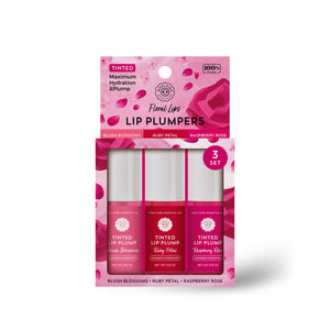 Floral Lips Tinted Lip PLUMPER Trio