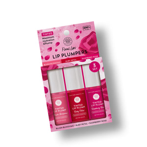 Floral Lips Tinted Lip PLUMPER Trio