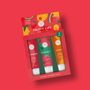 Fruity Lips Tinted Lip  Tube Set of 3