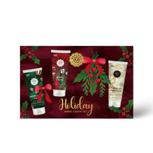 Load image into Gallery viewer, Holiday Hand Cream Trio | Shea Butter Gift Set Burgundy