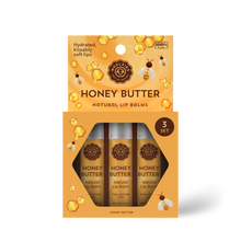 Load image into Gallery viewer, Honny Butter Lip Balm Set Of 3