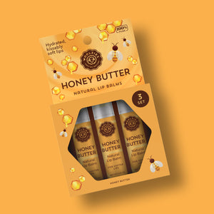 Honny Butter Lip Balm Set Of 3