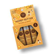 Load image into Gallery viewer, Honey Butter Lip Balm Set Of 3