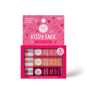 Kissy Face Lip Balm Set of 3