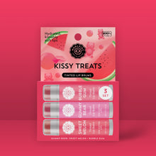 Load image into Gallery viewer, Kissy Treats Tinted Lip Balm Set Of 3